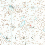 United States Geological Survey Eckman SE, ND (1949, 24000-Scale) digital map