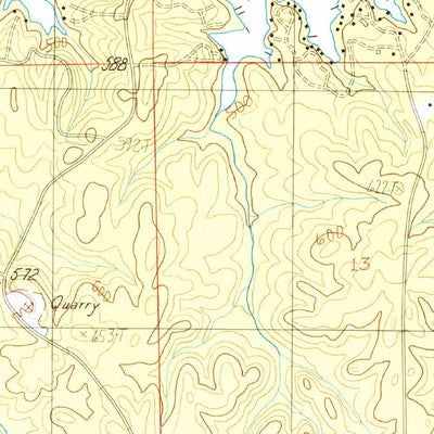 United States Geological Survey Eclectic, AL (1984, 24000-Scale) digital map