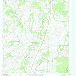 United States Geological Survey Ecleto, TX (1961, 24000-Scale) digital map