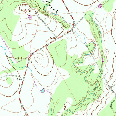 United States Geological Survey Ecleto, TX (1961, 24000-Scale) digital map