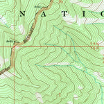 United States Geological Survey Edaho Mountain, ID (1972, 24000-Scale) digital map
