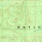 United States Geological Survey Eddiceton, MS (1988, 24000-Scale) digital map