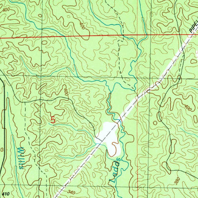 United States Geological Survey Eddiceton, MS (1988, 24000-Scale) digital map