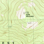 United States Geological Survey Edds Mountain, WA (1988, 24000-Scale) digital map