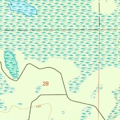 United States Geological Survey Eddy, FL-GA (1994, 24000-Scale) digital map