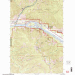 United States Geological Survey Eddy Mountain, MT (1999, 24000-Scale) digital map