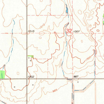 United States Geological Survey Eddy, OK (1968, 24000-Scale) digital map