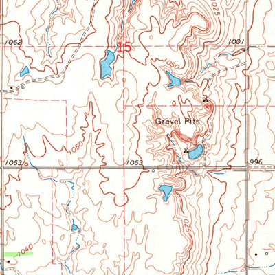 United States Geological Survey Eddy, OK (1968, 24000-Scale) digital map