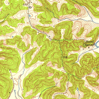 United States Geological Survey Eddyville, KY (1954, 24000-Scale) digital map