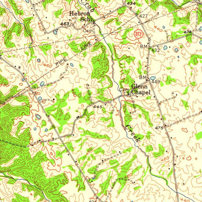United States Geological Survey Eddyville, KY (1955, 62500-Scale) digital map