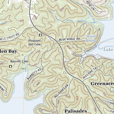 United States Geological Survey Eddyville, KY (2022, 24000-Scale) digital map