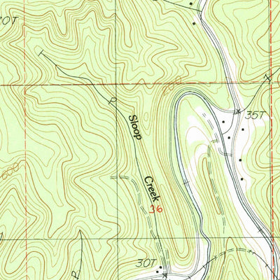 United States Geological Survey Eddyville, OR (1984, 24000-Scale) digital map