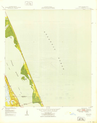 United States Geological Survey Eden, FL (1950, 24000-Scale) digital map