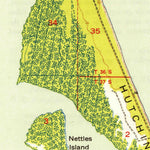 United States Geological Survey Eden, FL (1950, 24000-Scale) digital map