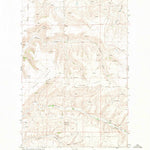 United States Geological Survey Eden, MT (1965, 24000-Scale) digital map