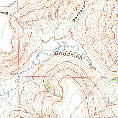 United States Geological Survey Eden, MT (1965, 24000-Scale) digital map
