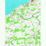 United States Geological Survey Eden, NY (1965, 24000-Scale) digital map
