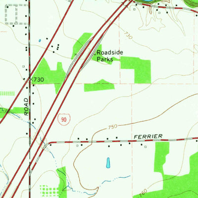 United States Geological Survey Eden, NY (1965, 24000-Scale) digital map