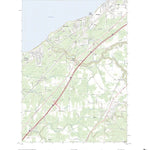 United States Geological Survey Eden, NY (2023, 24000-Scale) digital map
