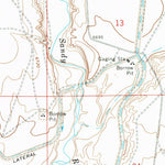 United States Geological Survey Eden Reservoir West, WY (1968, 24000-Scale) digital map