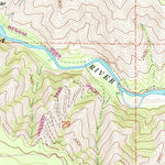 United States Geological Survey Eden Ridge, OR-WA (1967, 24000-Scale) digital map