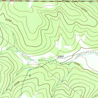 United States Geological Survey Eden SW, TX (1970, 24000-Scale) digital map