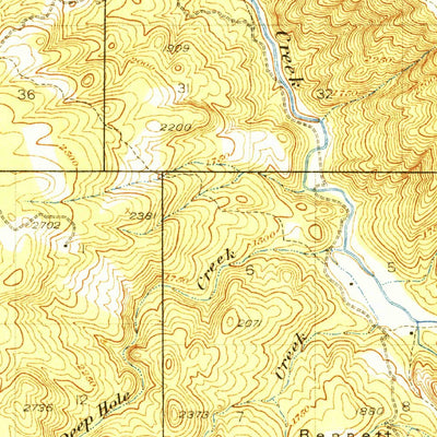 United States Geological Survey Eden Valley, CA (1929, 62500-Scale) digital map