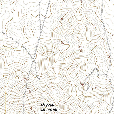 United States Geological Survey Eden Valley, NV (2021, 24000-Scale) digital map