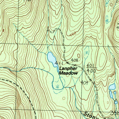 United States Geological Survey Eden, VT (1986, 24000-Scale) digital map