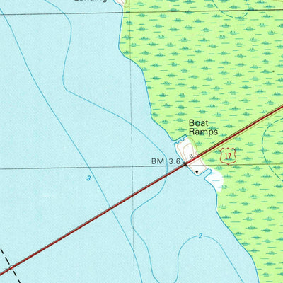 United States Geological Survey Edenhouse, NC (1982, 24000-Scale) digital map