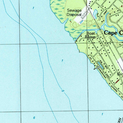United States Geological Survey Edenton, NC (1981, 24000-Scale) digital map