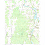 United States Geological Survey Edenville, MI (1969, 24000-Scale) digital map