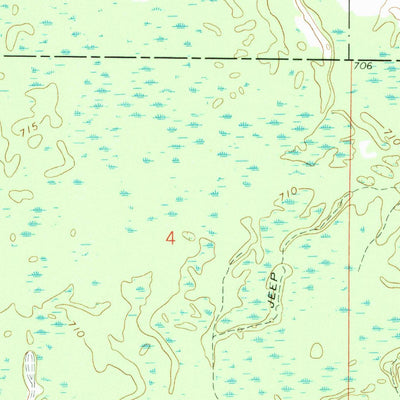United States Geological Survey Edenville, MI (1969, 24000-Scale) digital map