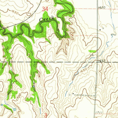 United States Geological Survey Edgar, NE (1960, 24000-Scale) digital map