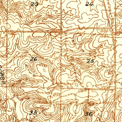 United States Geological Survey Edgar Springs, MO (1937, 48000-Scale) digital map