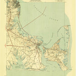 United States Geological Survey Edgartown, MA (1944, 31680-Scale) digital map