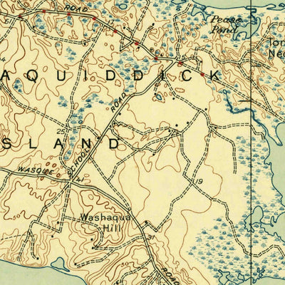 United States Geological Survey Edgartown, MA (1944, 31680-Scale) digital map