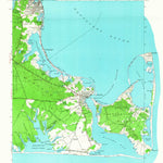 United States Geological Survey Edgartown, MA (1951, 24000-Scale) digital map