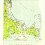 United States Geological Survey Edgartown, MA (1951, 31680-Scale) digital map