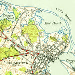 United States Geological Survey Edgartown, MA (1951, 31680-Scale) digital map