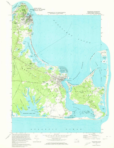 United States Geological Survey Edgartown, MA (1972, 24000-Scale) digital map