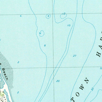 United States Geological Survey Edgartown, MA (1972, 25000-Scale) digital map