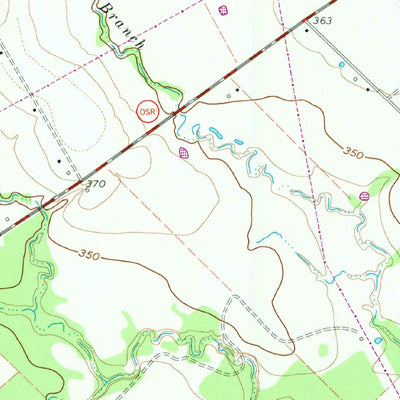 United States Geological Survey Edge, TX (1962, 24000-Scale) digital map
