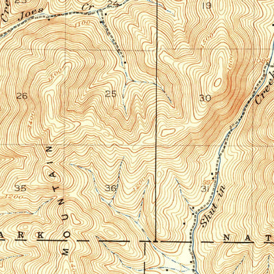 United States Geological Survey Edgehill, MO (1926, 62500-Scale) digital map
