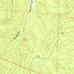 United States Geological Survey Edgehill, MO (1968, 24000-Scale) digital map
