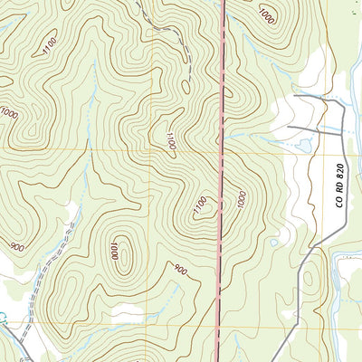 United States Geological Survey Edgehill, MO (2021, 24000-Scale) digital map