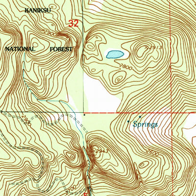 United States Geological Survey Edgemere, ID (1996, 24000-Scale) digital map
