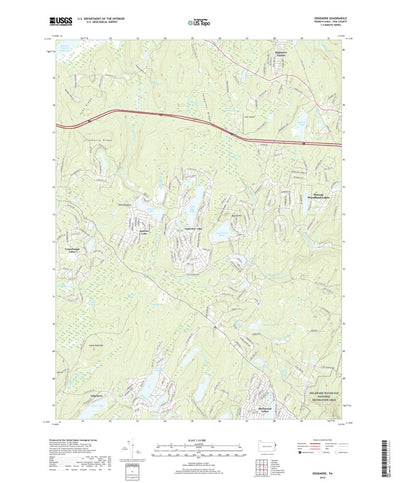 United States Geological Survey Edgemere, PA (2019, 24000-Scale) digital map