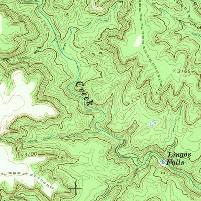 United States Geological Survey Edgemon Lake, TX (1967, 24000-Scale) digital map