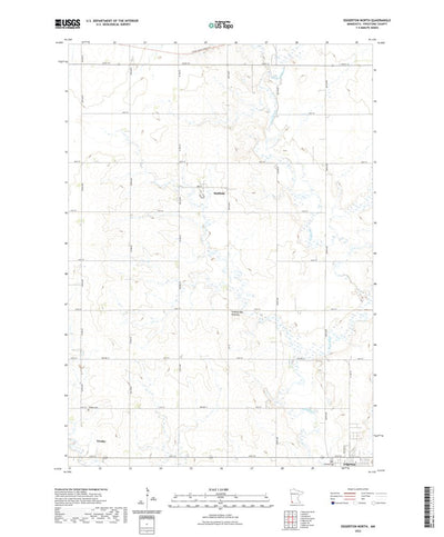 United States Geological Survey Edgerton North, MN (2022, 24000-Scale) digital map